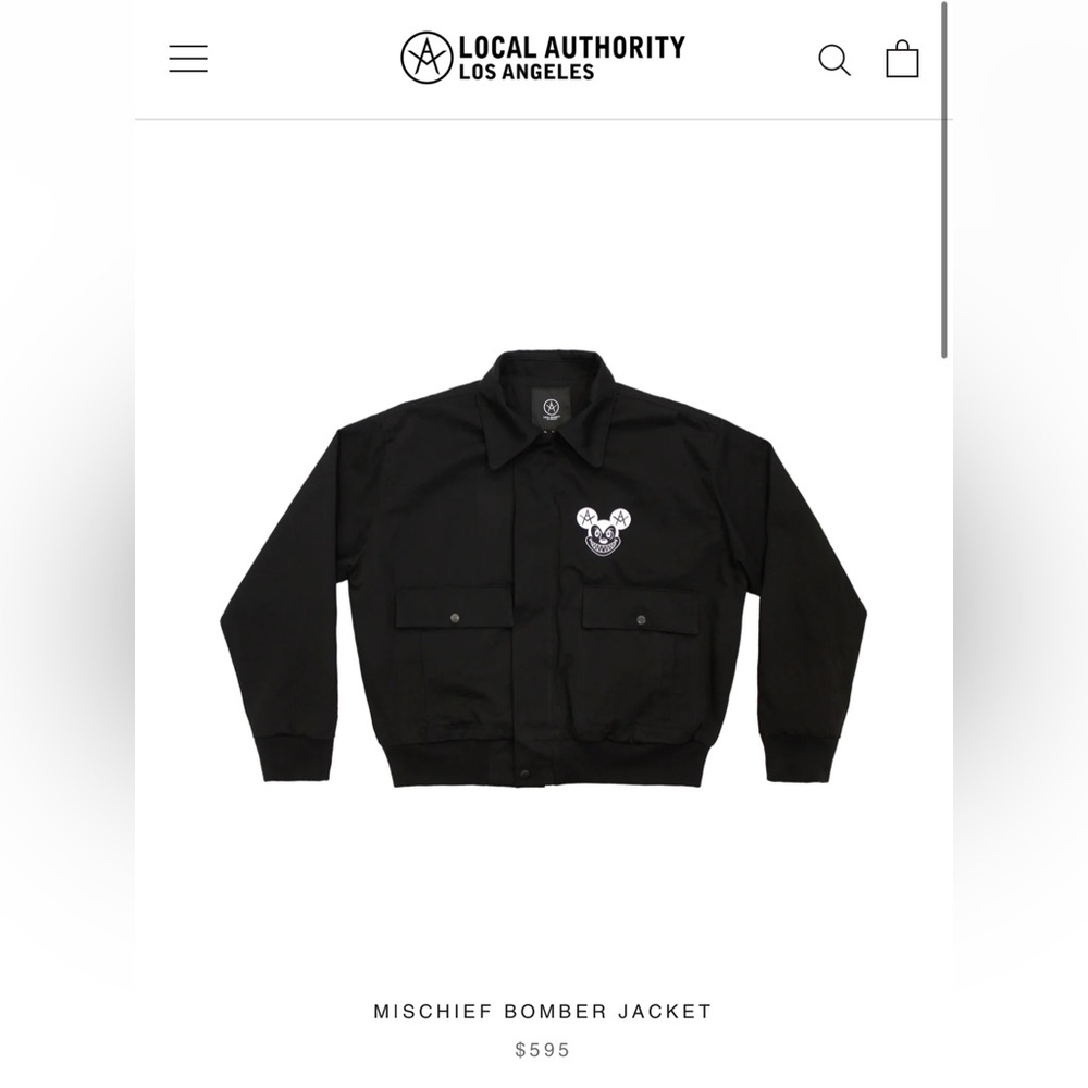 Local Authority Los Angeles - MISCHIEF BOMBER JACKET